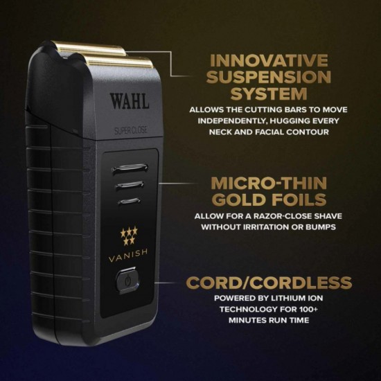 Wahl (08173-716) Professional Vanish Shaver Επαναφορτιζόμενη Ξυριστική Μηχανή Προσώπου