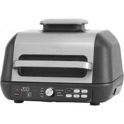 Ninja Foodi Max Pro Επιτραπέζια Ηλεκτρική Ψησταριά 1000W (AG651EU) Μαύρη