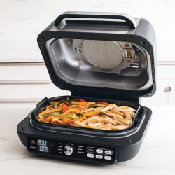 Ninja Foodi Max Pro Επιτραπέζια Ηλεκτρική Ψησταριά 1000W (AG651EU) Μαύρη