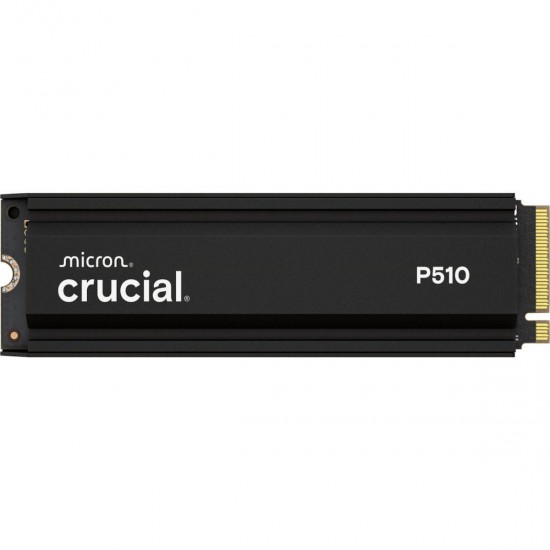Crucial P510 SSD 2TB SSD M.2 2280 PCIe Gen 5x4 NVMe With Heatsink (CT2000P510SSD5)