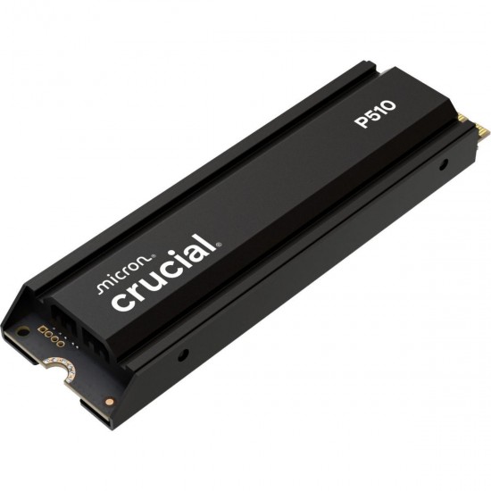 Crucial P510 SSD 2TB SSD M.2 2280 PCIe Gen 5x4 NVMe With Heatsink (CT2000P510SSD5)