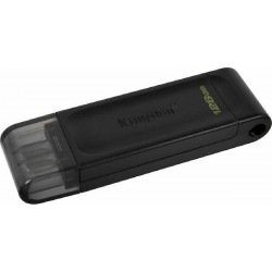 Kingston DataTraveler 70 128GB USB 3.2 Stick με σύνδεση USB-C Μαύρο