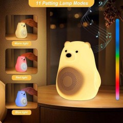 Giggles & Co. Παιχνίδι Ύπνου με Ήχους / με Λευκούς Ήχους (05242) Bear - White