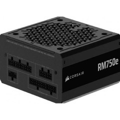 Corsair RM750e 2025 750W 12cm Fan Fully Modular 80+ Gold PCIe 5.0 (CP-9020295-EU) Black