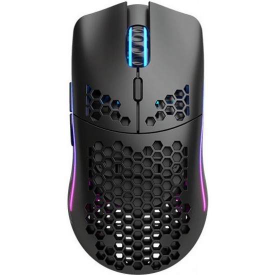 Glorious PC Gaming Race Model O Ασύρματο RGB Gaming Ποντίκι 19000 DPI (GLO-MS-OW-MB) Matte Black