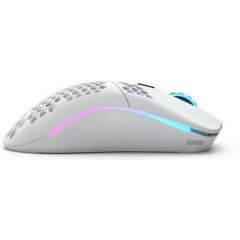 Glorious PC Gaming Race Model O Ασύρματο RGB Gaming Ποντίκι 19000 DPI (GLO-MS-OW-MW) Matte White