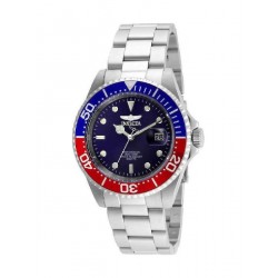 Invicta Pro Diver Ανδρικό Ρολόι 40mm Αυτόματο με Ασημί Μεταλλικό Μπρασελέ (24946)
