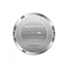 Invicta Pro Diver Ανδρικό Ρολόι 40mm Αυτόματο με Ασημί Μεταλλικό Μπρασελέ (24946)
