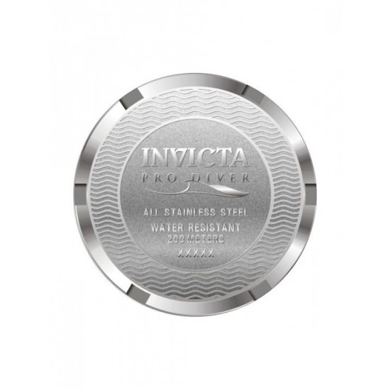 Invicta Pro Diver Ανδρικό Ρολόι 40mm Αυτόματο με Ασημί Μεταλλικό Μπρασελέ (24946)