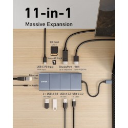 Anker 565 USB-C Dock/Replicator (A83880A1)