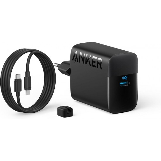 Anker Φορτιστής με Καλώδιο USB-C - USB-C 45W (B2653311) Μαύρος