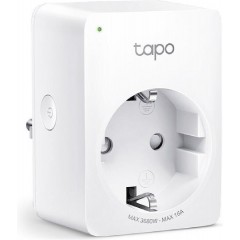 TP-LINK Tapo P110 Smart Μονόπριζο με Διακόπτη Λευκό (0184500964) V1.20
