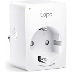 TP-LINK Tapo P110 Smart Μονόπριζο με Διακόπτη Λευκό (0184500964) V1.20