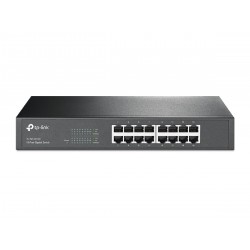 Tp-Link TL-SG1016D 16-Port Gigabit Desktop/Rackmount Switch v12.0 (1730502264) Black