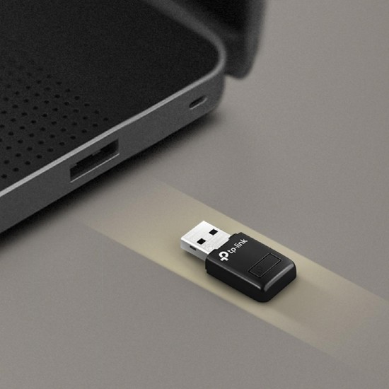 Tp-Link TL-WN823N Mini Wireless USB Adapter 300 Mbps v4.0 (0152502516) Black