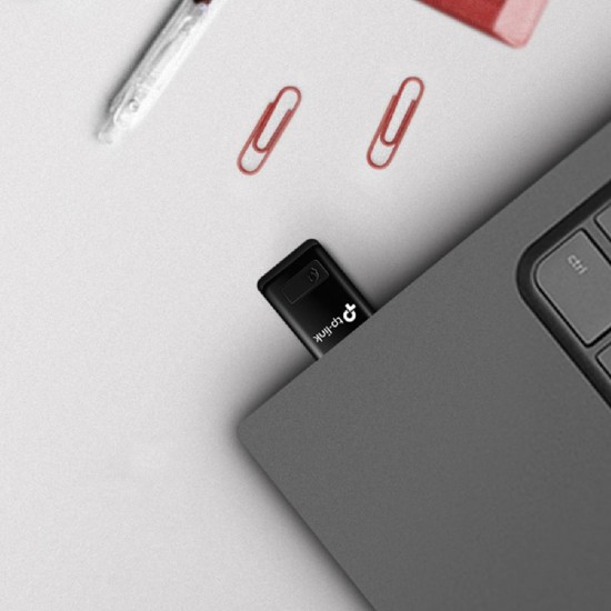 Tp-Link TL-WN823N Mini Wireless USB Adapter 300 Mbps v4.0 (0152502516) Black