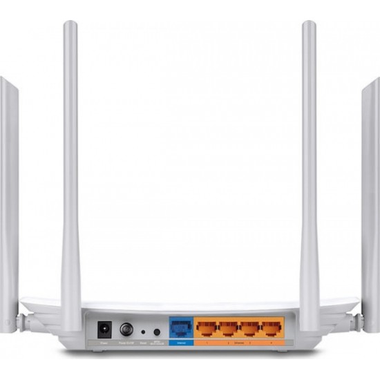 TP-LINK Archer C50 v6.20 Ασύρματο Router Wi-Fi 5 με 4 Θύρες Ethernet (1750503167)
