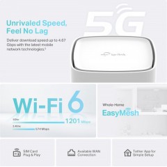 Tp Link Archer NX200 5G AX1800 Wireless Dual-Band Gigabit Router v3.0