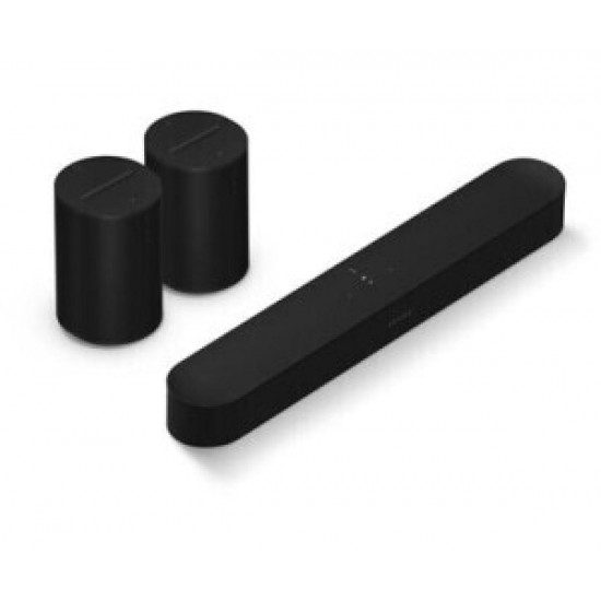 Sonos Beam 5.0 Surround Set (Beam Gen2 + 2xEra 100) Black