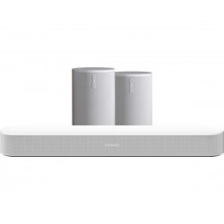 Sonos Beam 5.0 Surround Set (Beam Gen2 + 2xEra 100) White