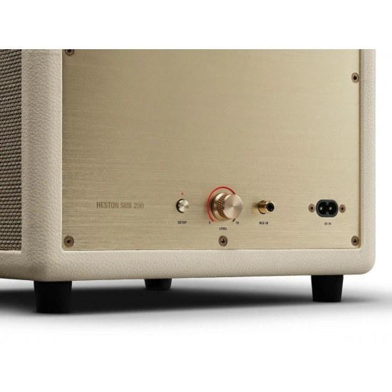 Marshall Heston 60 Soundbar + Marshall Heston 200 Sub Bundle Cream