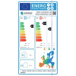 Sendo Hermes SND-09HRS2 Κλιματιστικό Inverter 9000 BTU A++/A+ με WiFi