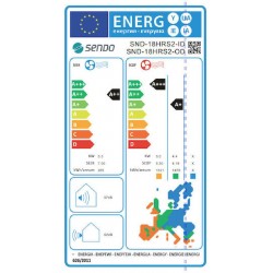 Sendo Hermes SND-18HRS2 Κλιματιστικό Inverter 18000 BTU A++/A+++ με WiFi
