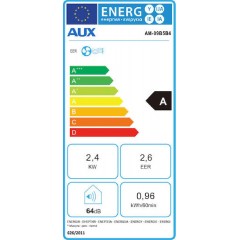 AUX M Φορητό Κλιματιστικό 9000 BTU μόνο Ψύξης (AM-09B5B4) Λευκό
