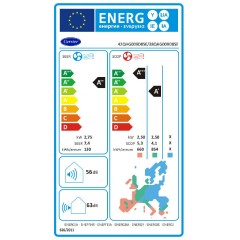 Carrier Extreme 3 (42QHG/38QHG024D8SD) Wi-Fi 24000BTU A++/A+++ Κλιματιστικό Inverter