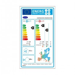 Carrier Celix (42QHG/38QHG024D8SM) Wi-Fi 24000BTU A++/A+++ Κλιματιστικό (Λευκό)