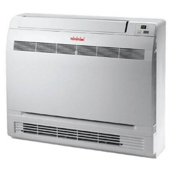 Toyotomi CON-36INCR32 + CON-36OUECR32 Επαγγελματικό Κλιματιστικό Inverter Δαπέδου 12000 BTU με Ψυκτικό Υγρό R32 και WiFi