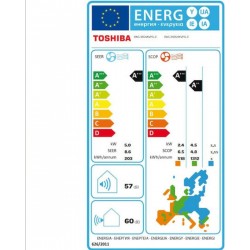 Toshiba Daiseikai (RAS-B18S4KVPG-E+RAS-18S4AVPG-E) Κλιματιστικό Inverter 18000 BTU A+++/A+++ White