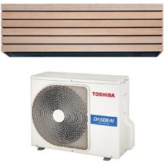 Toshiba Daiseikai (RAS-B10S4KVDG-E+RAS-10S4AVPG-E) Κλιματιστικό Inverter 9000 BTU A+++/A+++ Wooden