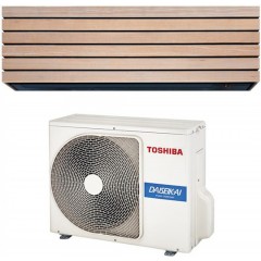 Toshiba Daiseikai (RAS-B10S4KVDG-E+RAS-10S4AVPG-E) Κλιματιστικό Inverter 9000 BTU A+++/A+++ Wooden