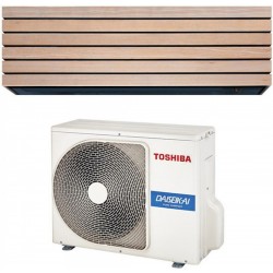 Toshiba Daiseikai (RAS-B10S4KVDG-E+RAS-10S4AVPG-E) Κλιματιστικό Inverter 9000 BTU A+++/A+++ Wooden