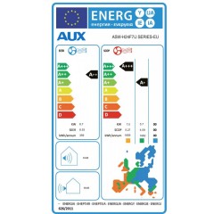 AUX  J-Smart Κλιματιστικό Inverter 24000 BTU A+++/A++ με WiFi (ASW-H24F7A4/JAR3DI) Λευκό