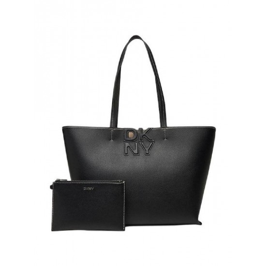 DKNY Nicole Tote Γυναικεία Τσάντα Χειρός (R51AAJ38) Μαύρη