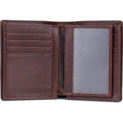 Bull Captain QB-027 Δερμάτινο Ανδρικό Πορτοφόλι με RFID Καφέ
