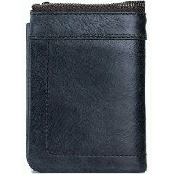 Bull Captain® Δερμάτινο Πορτοφόλι QB-051 Μαύρο