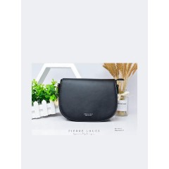 Pierre Loues Γυναικεία Τσάντα Χιαστί (914-7) Μαύρη