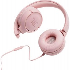 JBL Tune 500 OnEar Universal Headphones (Pink)