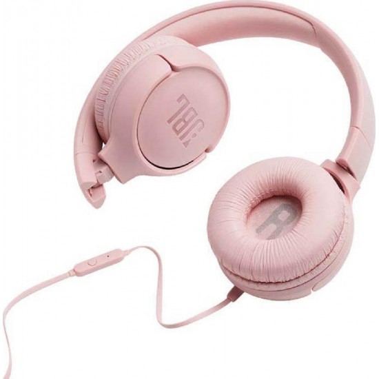 JBL Tune 500 OnEar Universal Headphones (Pink)