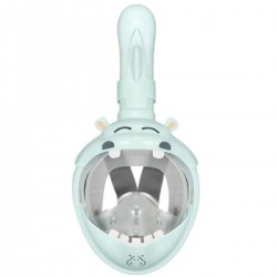 Thenice KF-4 Παιδική Μάσκα Θαλάσσης Ιπποποταμάκι Full Face Snorkel Mask (XS/S)