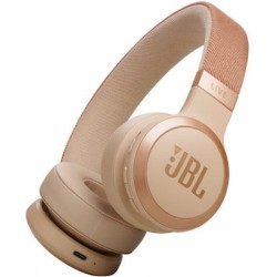 JBL Live 670NC Ασύρματα/Ενσύρματα On Ear Ακουστικά Sandstone