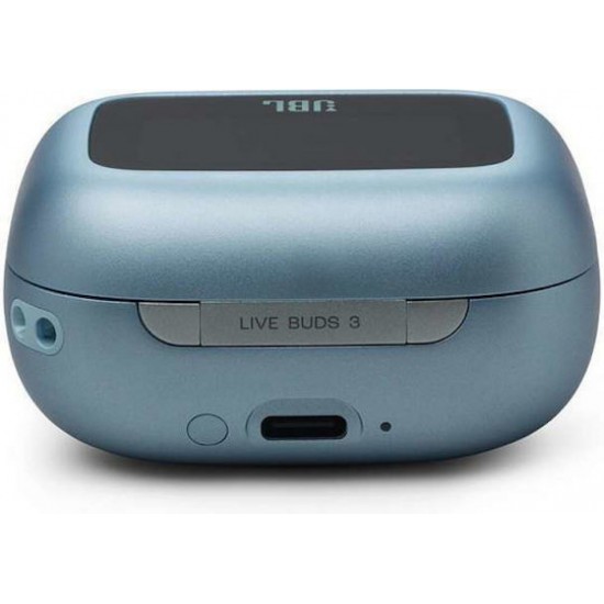 JBL Live Buds 3 Bluetooth Handsfree Ακουστικά με Αντοχή στον Ιδρώτα και Θήκη Φόρτισης Μπλε