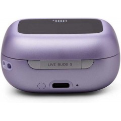 JBL Live Buds 3 Bluetooth Handsfree Ακουστικά με Αντοχή στον Ιδρώτα και Θήκη Φόρτισης Μωβ
