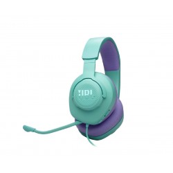 JBL Quantum 100M2 Over Ear Gaming Headset Cyan
