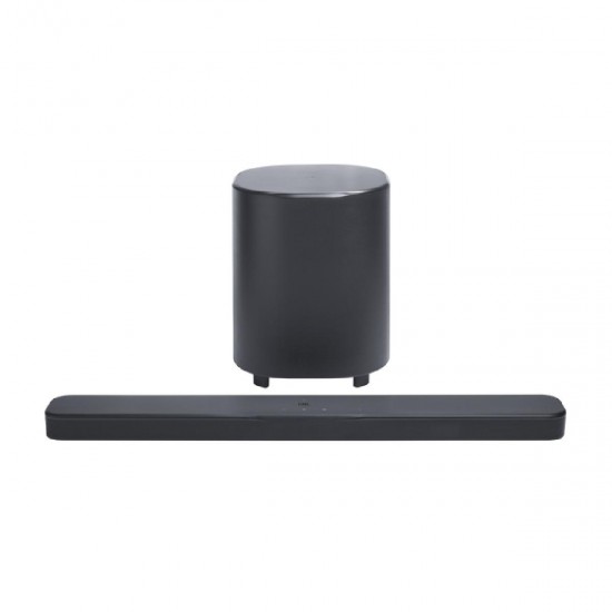 JBL Bar 500ΜK2, 5.1-ch Soundbar, MultiBeam, Virtual Dolby Atmos, Wireless Subwoofer Black