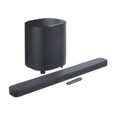 JBL Bar 500ΜK2, 5.1-ch Soundbar, MultiBeam, Virtual Dolby Atmos, Wireless Subwoofer Black