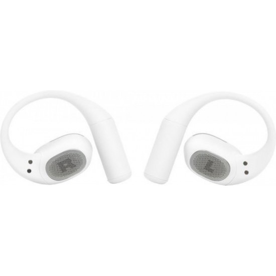 JBL Sense Lite Open Ear Bluetooth Handsfree Ακουστικά με Αντοχή στον Ιδρώτα και Θήκη Φόρτισης Λευκά